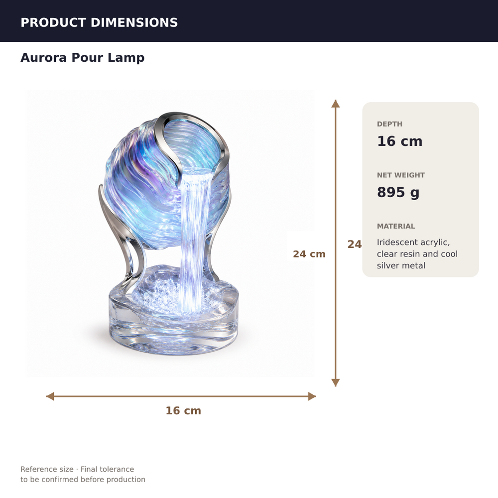 Aurora Pour Lamp