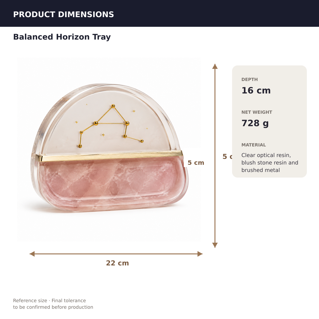 Balanced Horizon Tray