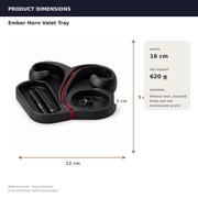 Ember Horn Valet Tray