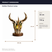Golden Pasture Lamp