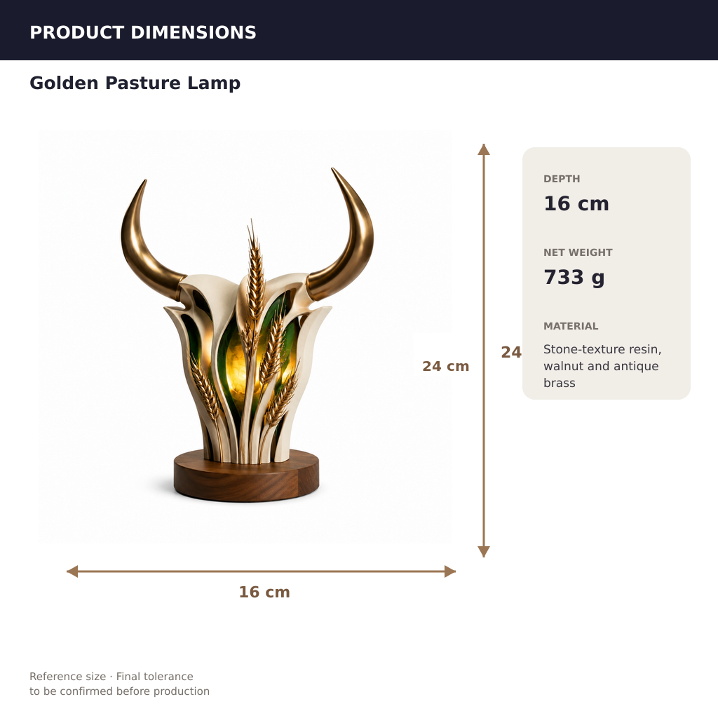 Golden Pasture Lamp