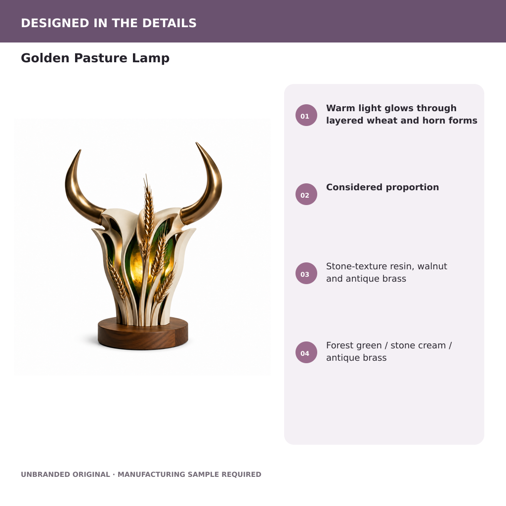 Golden Pasture Lamp