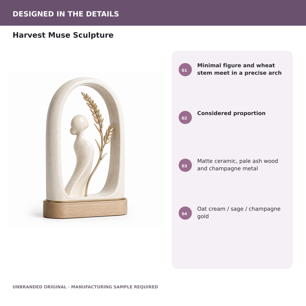 Harvest Muse Sculpture