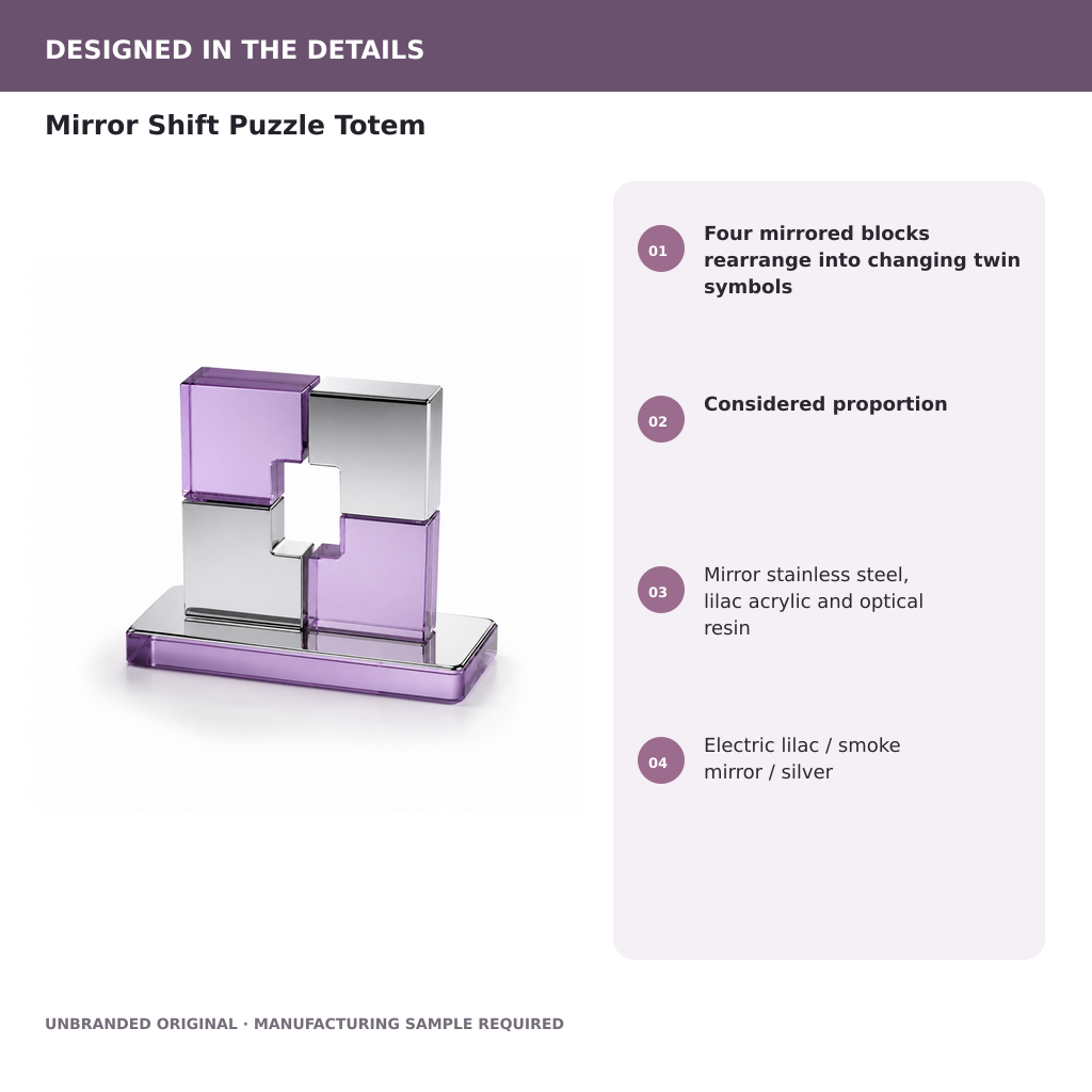 Mirror Shift Puzzle Totem