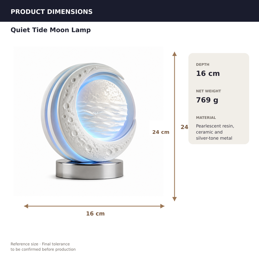 Quiet Tide Moon Lamp