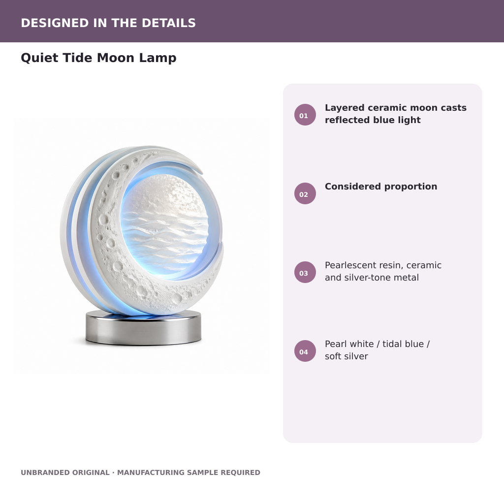 Quiet Tide Moon Lamp